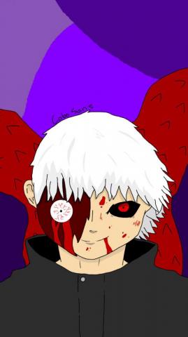 A Kaneki Wallpaper I Made For My Girlfriend S Cousin Tokyoghoul