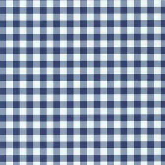 Home Playground Navy Blue White Gingham Check Wallpaper By P S