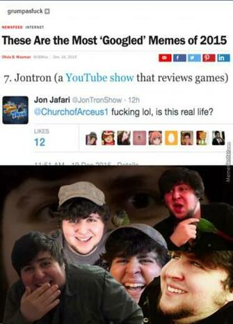 Glorious Jontron Master Race By Canadiansamurai Meme Center