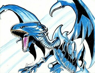 Go Back Pix For Blue Eyes White Dragon Wallpaper