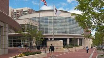 Boston University Walkway City Wallpaper
