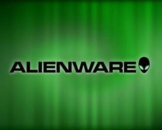 Alienware Green Wallpaper Stock Photos