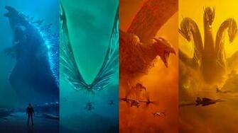 Made A Godzilla Wallpaper Of The Posters