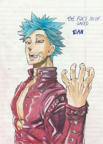 Seven Deadly Sins Fanart Ban By Fabrodrawinggains