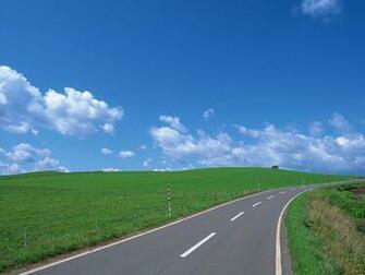 Road In The Fields Wallpaper Wide HD
