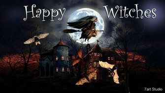 It S Right Time To Get On A Magic Broom And Fly High In The Sky Happy