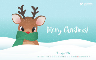 Cute Reindeer Wallpaper