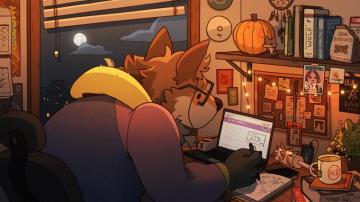 Lofi Studying Wallpaper iPhone Phone 4k 1390e