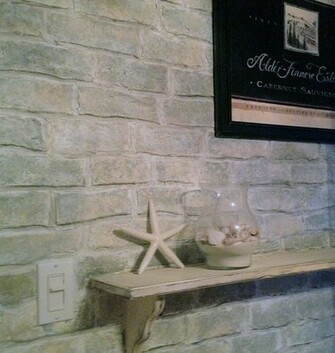 Faux Brick Our Journey To The Perfect Finish