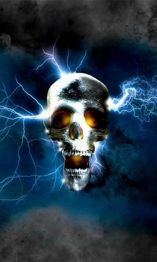 Dark Skull Live Wallpaper App For Android
