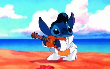 Cute Stitch Laptop Wallpaper