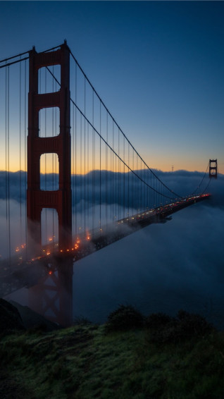 Golden Gate Bridge iPhone Wallpaper