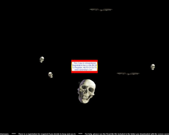 Screensavers Skulls Wallpaper S