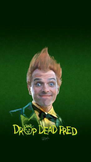 Drop Dead Fred iPhone Wallpaper