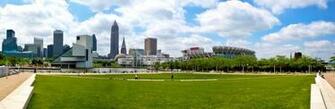 Cleveland Skyline By Burning2sleep