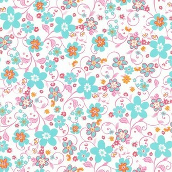 Wallpaper Caselio Flower Power Floral