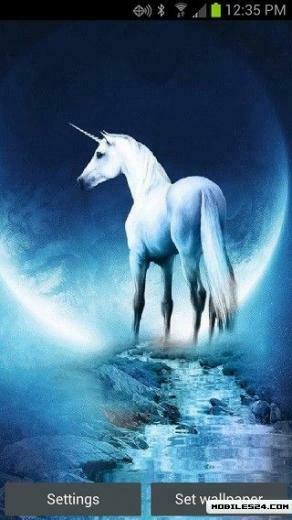 Fantasy Unicorn Live Wallpaper Samsung Galaxy S3 App