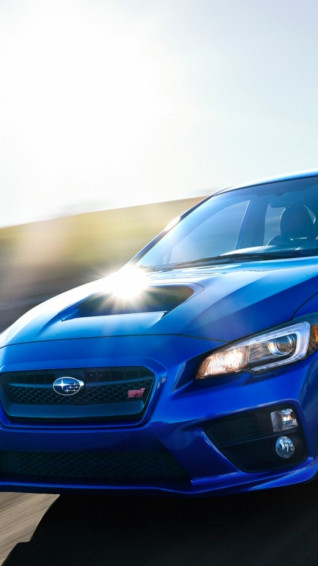 Subaru Wrx Sti Phone Wallpaper