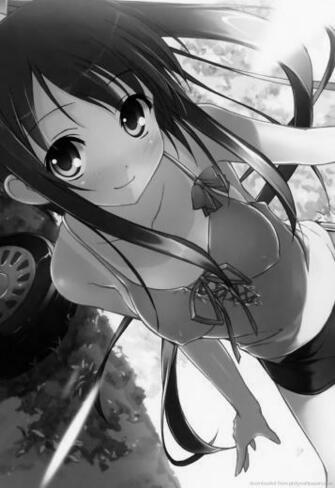 Anime Girl With A Soccer Ball Screensaver For Amazon Kindle Dx