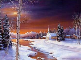 Christmas Night Wallpaper Image Gallery