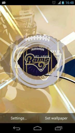 Bigger St Louis Rams Live Wallpaper For Android Screenshot
