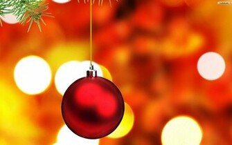 Christmas Balls Wallpaper