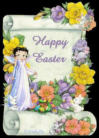 Betty Boop Happy Easter Stuff
