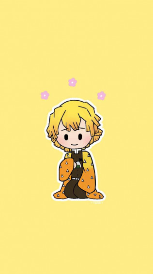 Cute Zenitsu Wallpaper