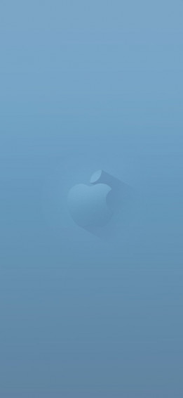 Apple Logo Sierra Blue Wallpaper iPhone