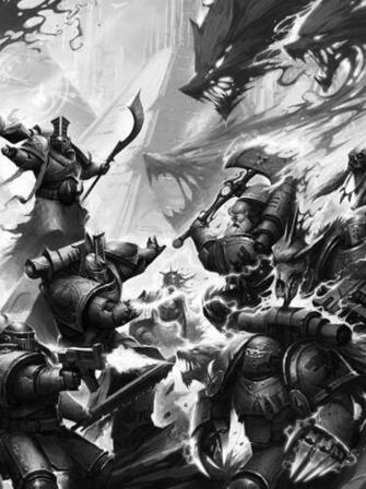 40k 30k Imperial Wallpaper Warhammer Space Wolves Vs