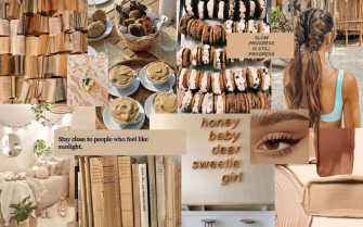 Light Brown Aesthetic Macbook Screensaver Laptop Wallpaper
