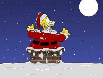 Simpsons Christmas G Wallpaper