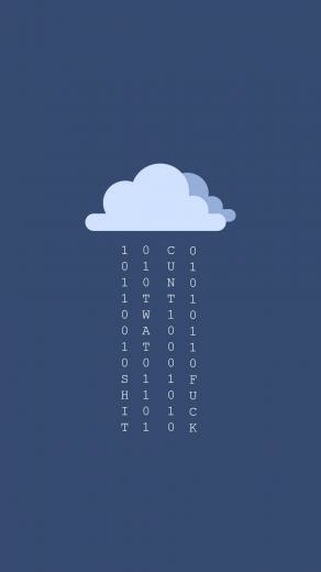 Subliminal Cloud Galaxy S4 Wallpaper