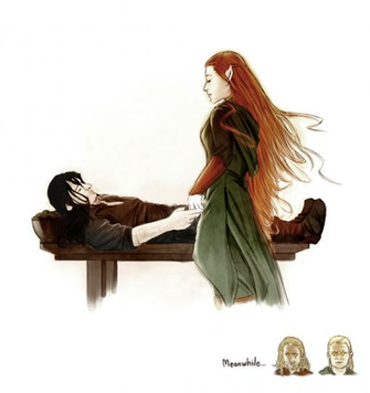 Kili And Tauriel Diymid