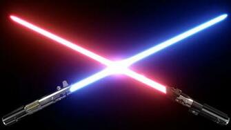 Red And Blue Lightsaber Wallpaper Hq