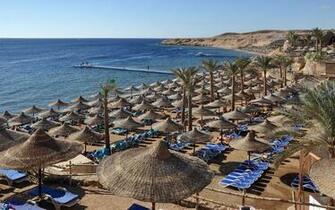 Egyptian Beach Desktop Wallpaper
