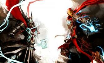 4k Wallpaper Fantasy Iron Man Marvel Avengers Thor Torus