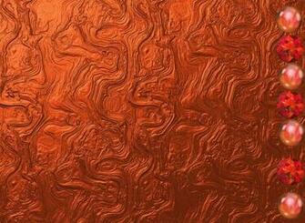 Copper Swirls Wallpaper