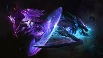 Dark Star Orianna Amp Kha Zix Login Screen Lol Wallpaper