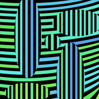 Alternating Wedges Casino Optical Illusion Art Memes
