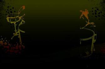 Abstract Drums Wallpaper