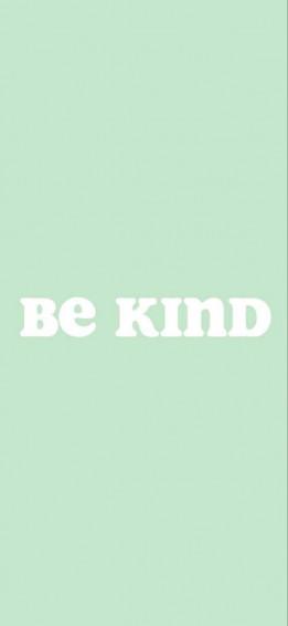 Mint Green Aesthetic Be Kind Wallpaper