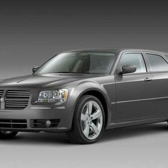 HD Gray Dodge Magnum Wallpaper