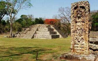 Monumentos Copan Honduras Wallpaper
