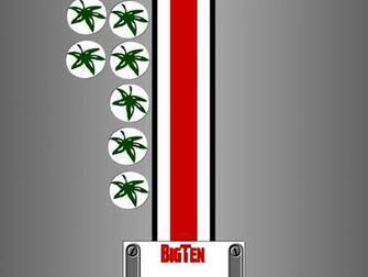 Buckeye Helmet Stripe Wallpaper