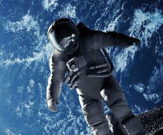 Astronaut In Space Wallpaper