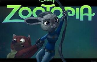 Wallpaper Zootopia Judy Hopps Nick Wilde Disney Art Animation