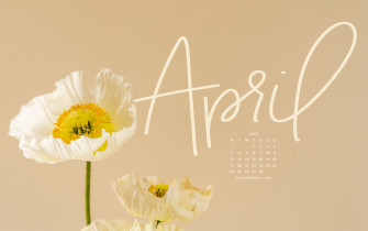 April Calendar Wallpaper Full HD