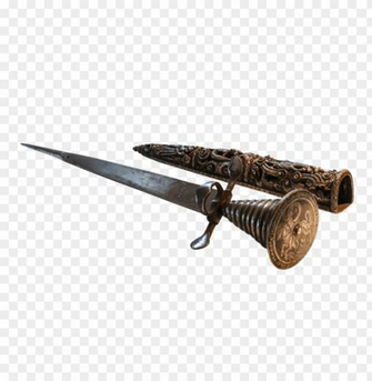 Dagger And Ornate Sheath Png Image With Transparent Background