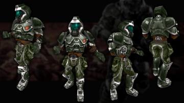 Q3a Doomslayer Skin Image Cz45 S Mod Repository For Quake